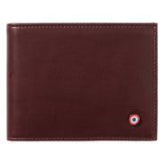 ARTHUR 2.0 Cuir Lisse Portefeuille Italien Vigne Rouge Personnalisé