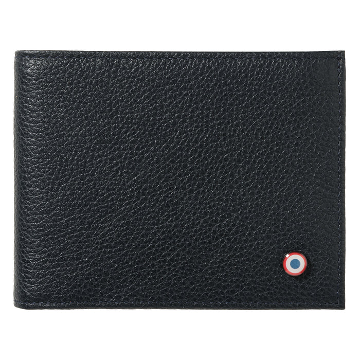 larmorie ARTHUR 2.0 Cuir grainé Portefeuille Italien Lune Bleue Personnalisé