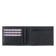 ARTHUR 2.0 Cuir Vintage Portefeuille Italien Nuage Gris