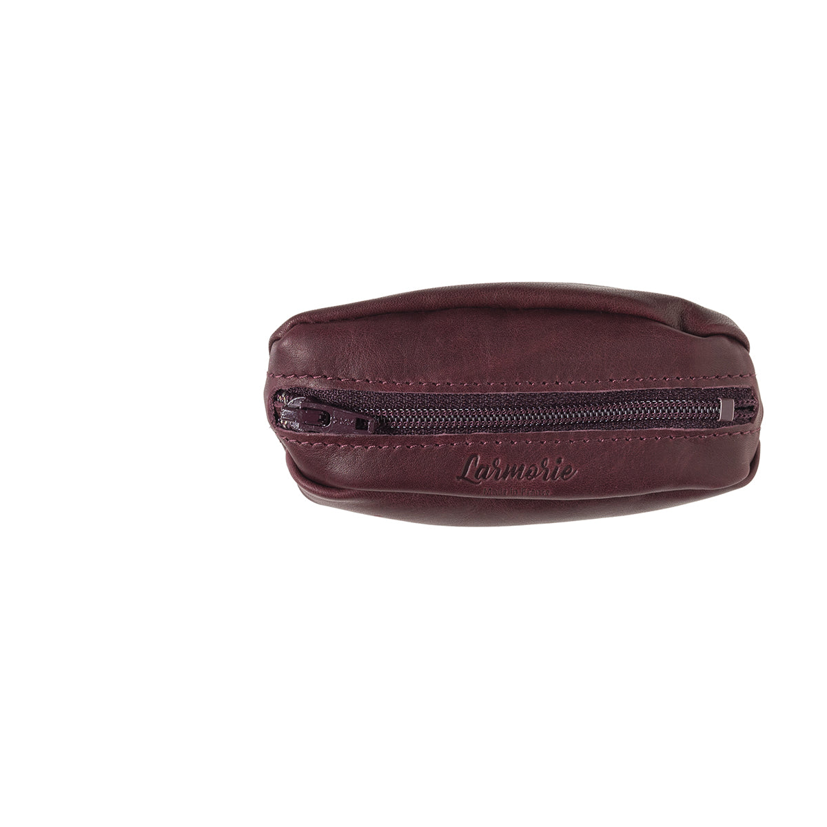 CHARLES Smooth Leather Red Vine 