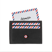 Georges Fish Leather and Nubuck Black is Black