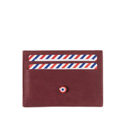 Georges Cuir de Poisson et Nubuck Vigne Rouge