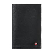 GUSTAVE Nubuck leather 2 panels Black is black