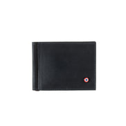 Hector Cuir Vintage Portefeuille Italien Pince à Billets Nuage gris
