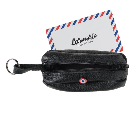 CHARLES Cuir grainé Noir C'est Noir