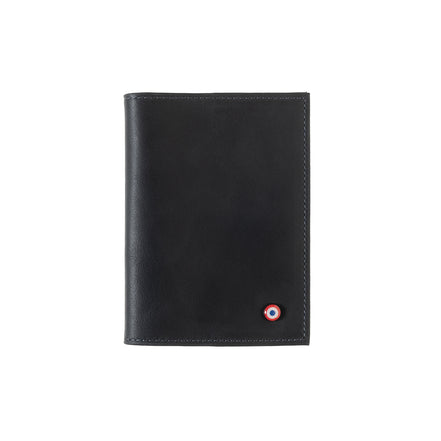 Louis Cuir Vintage Porte Passeport Nuage Gris Personnalisé