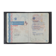 Louis Cuir Vintage Porte Passeport Nuage Gris Personnalisé