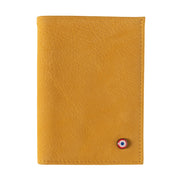 VICTOR Cuir nubuck portefeuille Junior Soleil Jaune