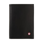 VICTOR Smooth leather Junior wallet Black it's black